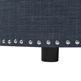 Tufted Storage Ottoman With Upholstery