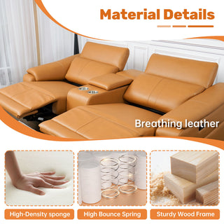 Modular Sofa Set With 2 Cup Holders, Sectional Living Room Furniture