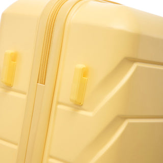 Hard Shell Luggage With Scratch Resistant Surface, 4 Wheels, Combination Lock & Side Hooks
