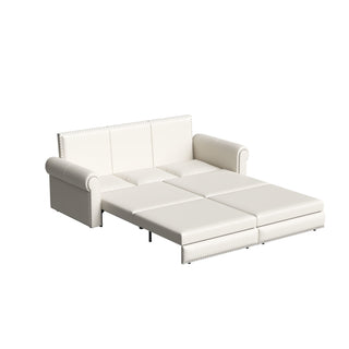 Chesterfield Sofa & Pull Out Bed