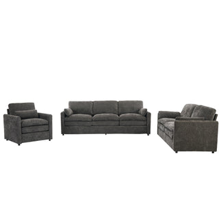 Cozy Upholstered Sofa Set For Living Room