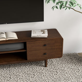 Alexa - TV Stand - Dark Brown / Wood