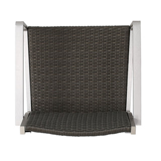 Outdoor Rust Proof Aluminum Barstools (Set of 2)