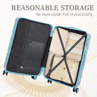 Tourist 3 Piece Luggage Set, Combination Lock, Durable Hard Shell With 360° Silent Wheels