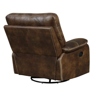 Rustic Swivel Gliding Recliner