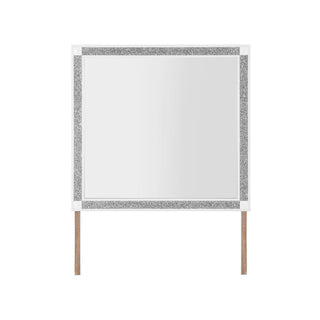 Soulmarie - Mirror, Connects To Dresser - White