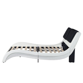 Platform Bed Frame With LED Lighting, tooth Music, Vibration Massage