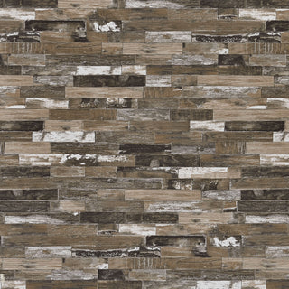 Salvaged - 4 Shelf Writing Desk With Hollow Board - Brown