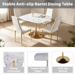 Modern Square Tulip Dining Table