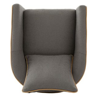 Swivel Accent Chair, Rotating Base, For Living Room