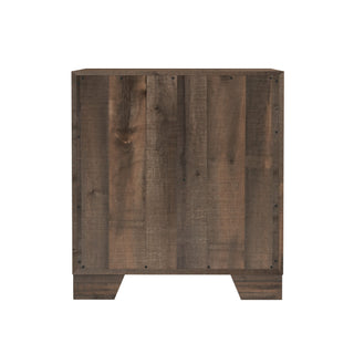 Plinz - 2 Drawer Nightstand - Brown