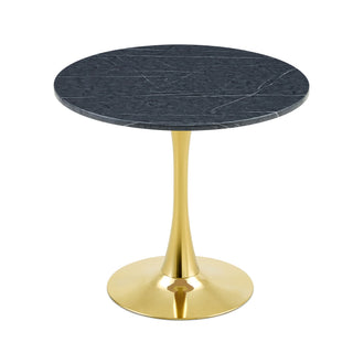 Round Dining Table & Thickened Top For Kitchen