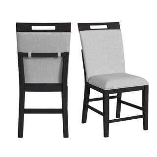 Transcend - Counter Side Chair (Set of 2) - Charcoal