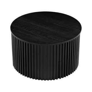 Round Lift Top Coffee Table With Hidden Storage For Living Room