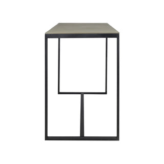 Ernesto - Outdoor Industrial Acacia Wood Bar Table