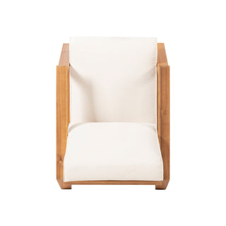 Outdoor Club Chair, Patio Lounge Chair With Removable Cushion