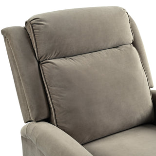 360 Degrees Swivel Recliner Manual Rocking Recliner Home With Adjustable Backrest