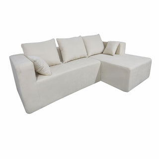 Modular Corner Sofa With Soft Fabric