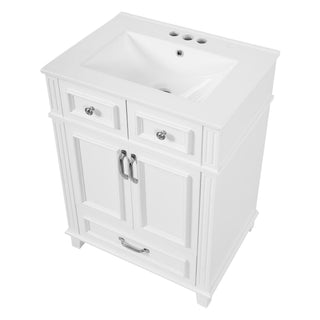 Bathroom Vanity With Sink, Storage Cabinet