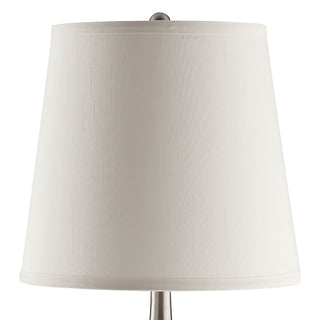 Droplet Empire - Shade Urn Table Lamp (Set of 2) - Silver