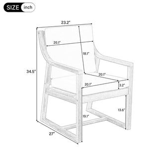 7 Piece Modern Outdoor Dining Set, Patio Furniture