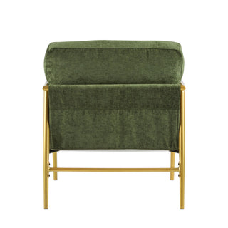 Modern Accent Chair With Cushions, Cozy Seating