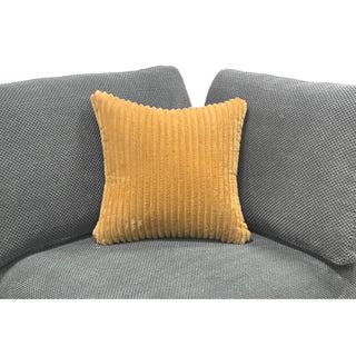 Custom Configuration Modular Sectional & Toss Pillows