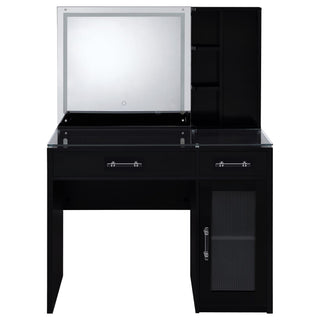 Kerr - 2 Drawer Makeup Vanity Table With Mirror And Stool