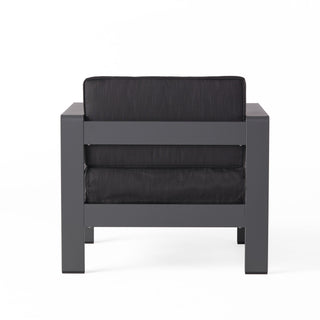 Cape Coral - Club Chair - Dark Gray