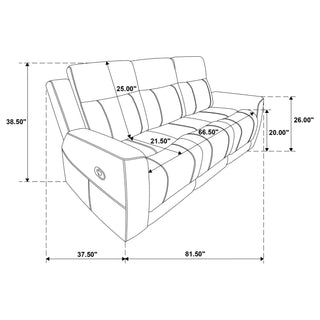 Slater - Reclining Sofa Set With Manual Recline