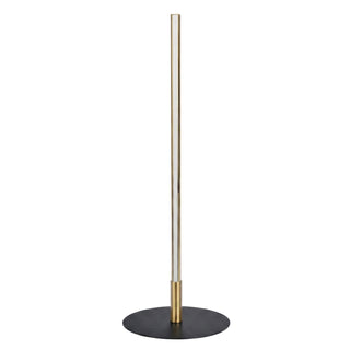 Dimond - LED Table Lamp With On / Off Switch Round Base - Black / Gold