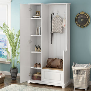 Hall Tree With Flip Up Bench