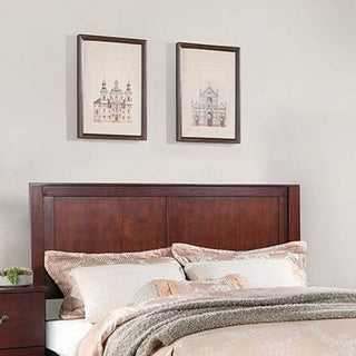 Bed With 2 Panel Headboard