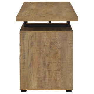 Trowbridge - 3 Drawer Office Desk - Mango Color