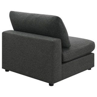 Duncan- Armless Chair With Removable Cushions