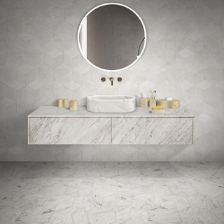 Bathroom Vessel Sink, Semi Polished Surface