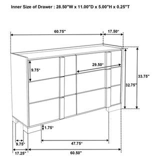 Lincoln - Bedroom Set With LED Lighting