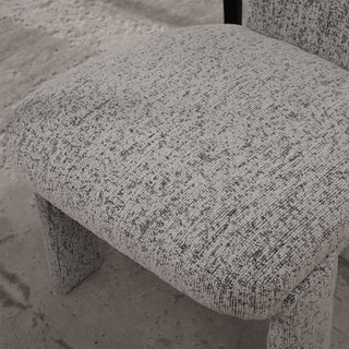 Armless Curved Back Accent Chairs