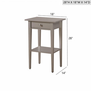 Dalton - Nightstand - Silver Champagne