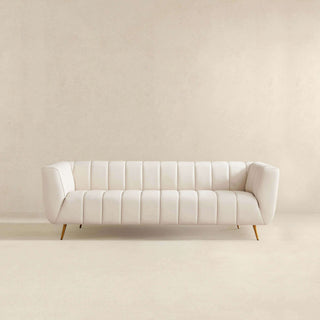 Lamattina - Genuine Italian Channel Tufted Sofa