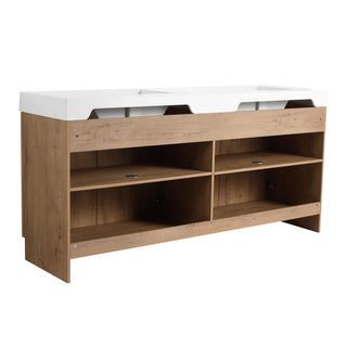 Freestanding Bathroom Vanity With Sink, Soft Close Doors