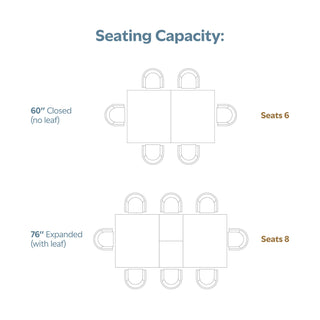Colby - Dining Table, Contemporary