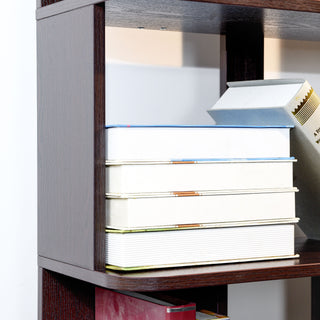 Modern 5 Tier Open Storage Bookcase