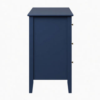 Modern 6 Drawer Fluted Dresser