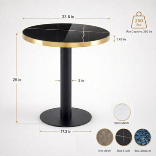 Elegant Round Bistro Table