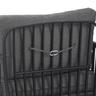 Outdoor Patio Club Chair, Waterproof Thick Cushion Deep Seating