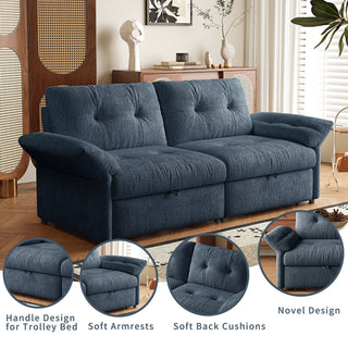 Sofa Bed, 2 In 1 Design For Living Rooms