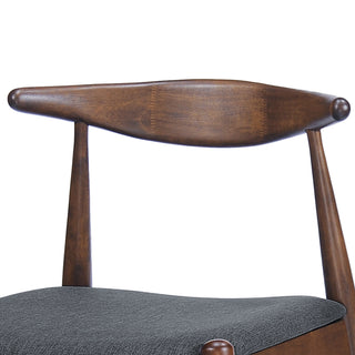 Dining Chairs With Ergonomic Backrest & Comfort Cushions (Set of 2)