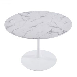 Round Tulip Table, Pedestal Design