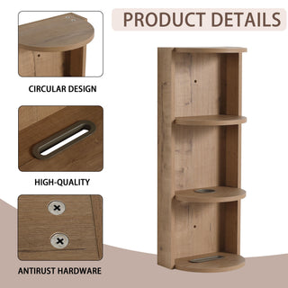 Wall Mounted Bathroom Vanity With Sink And Storage Rack, Soft Close Doors